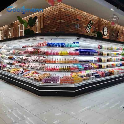 1200L Multideck Open Chiller Electronic Controller Commercial Refrigerator Display