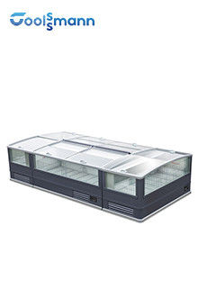 Automatic Defrosting Supermarket Island Freezer