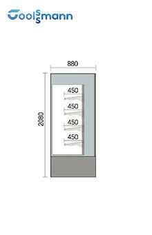 LED Multideck Open Chiller