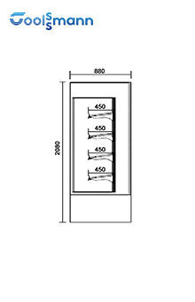 LED Multideck Open Chiller