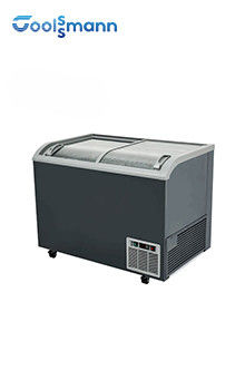 Adjustable Thermostat Ice Cream Cabinet