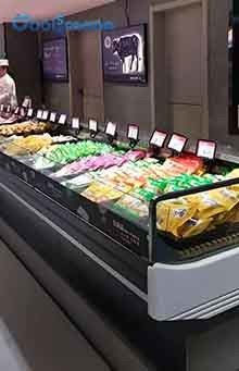 Cold Storage Meat Showcase Chiller