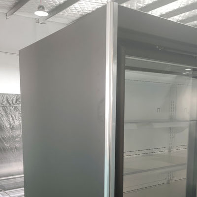 Supermarket Commercial Upright Glass Door Upright Chiller Showcase Refrigerator Multi Decks Remote