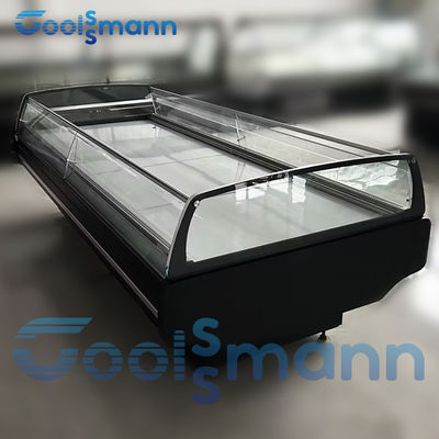 Promotion Counter Fruits And Vegetables Display Fridge Supermarket For Sale